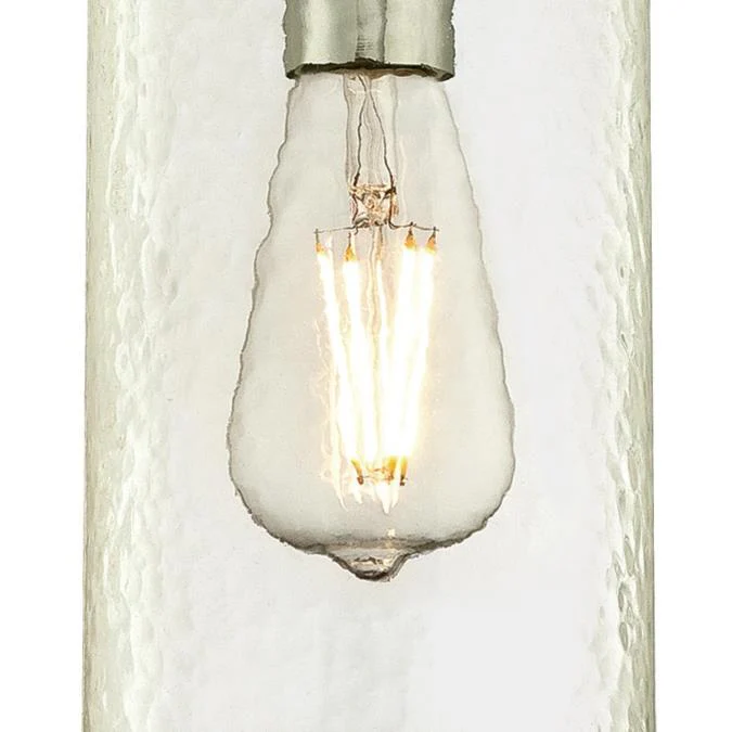 Carmen One-Light Indoor Mini Pendant, Brushed Nickel Finish - Image 2