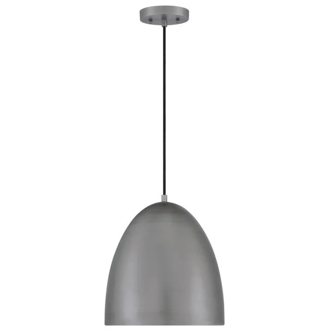 Clover One-Light Indoor Pendant, Dark Pewter Finish - Image 6