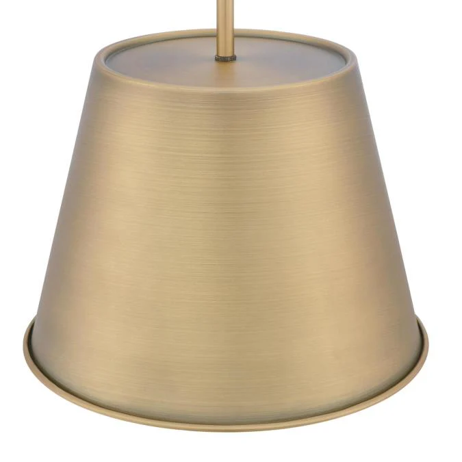 Derose One-Light Indoor Pendant, Brushed Brass Finish - Image 2