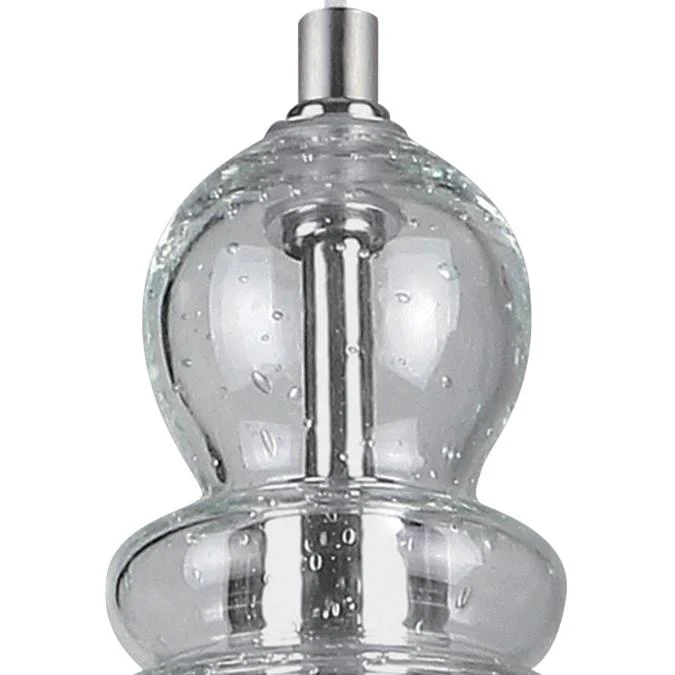 Fiona One-Light Indoor Mini Pendant, Brushed Nickel Finish - Image 2