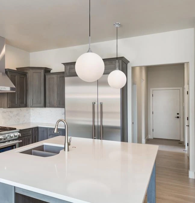 Moretti One-Light LED Indoor Pendant, Brushed Nickel Finish - Image 3