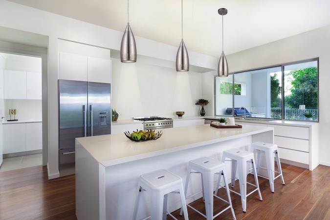 Percy One-Light Indoor Mini Pendant, Brushed Nickel Finish - Image 2