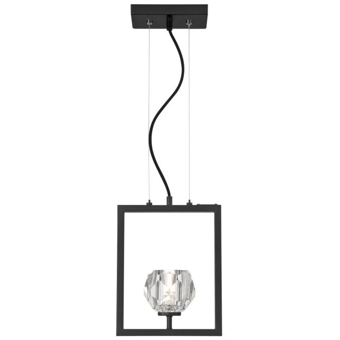 Zoa One-Light LED Indoor Pendant, Matte Brushed Gun Metal Finish - Image 7