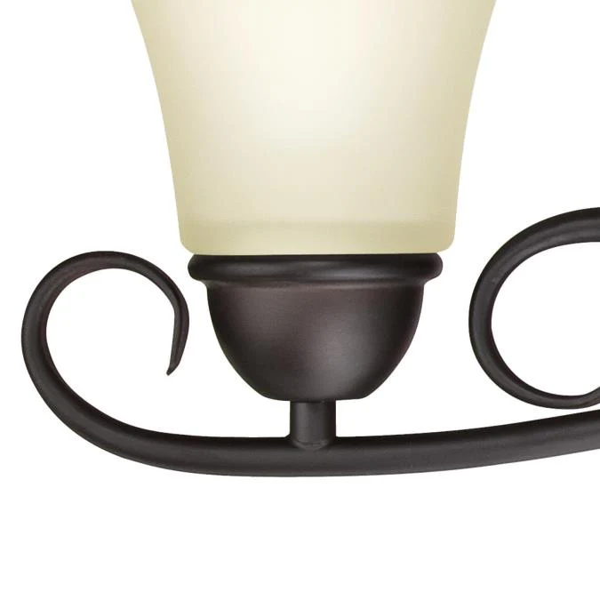 Dunmore Four-Light Indoor Wall Fixture, Oil Rubbed Bronze Finish - Image 3