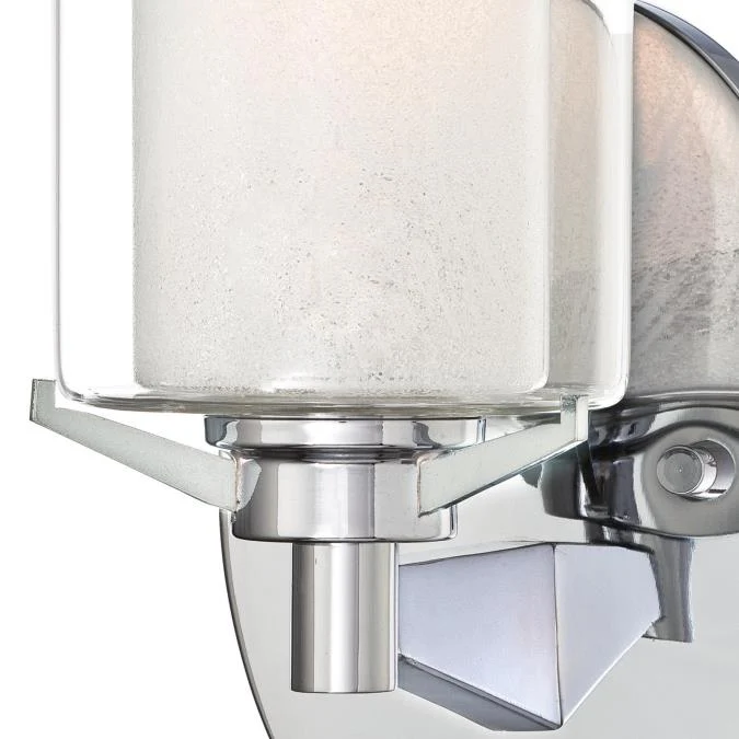 Glenford One-Light Indoor Wall Fixture, Chrome Finish - Image 2