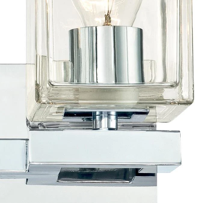 Nyle Two-Light Indoor Wall Fixture, Chrome Finish - Image 2