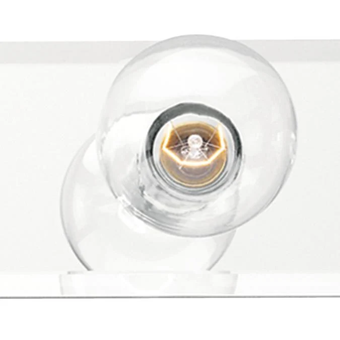 Six-Light Interior Bath Bar, Beveled Mirror - Image 2