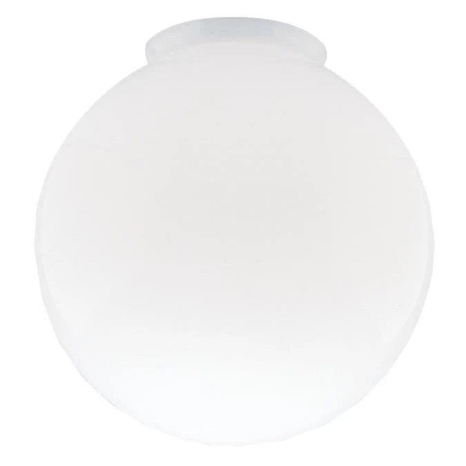 Gloss White Globe, 6-Pack