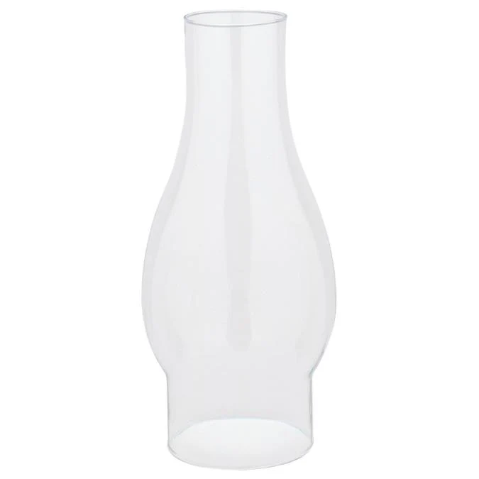 8 1/2-Inch Clear Glass Chimney