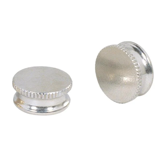 2 Lock-Up Caps, Nickel Finish