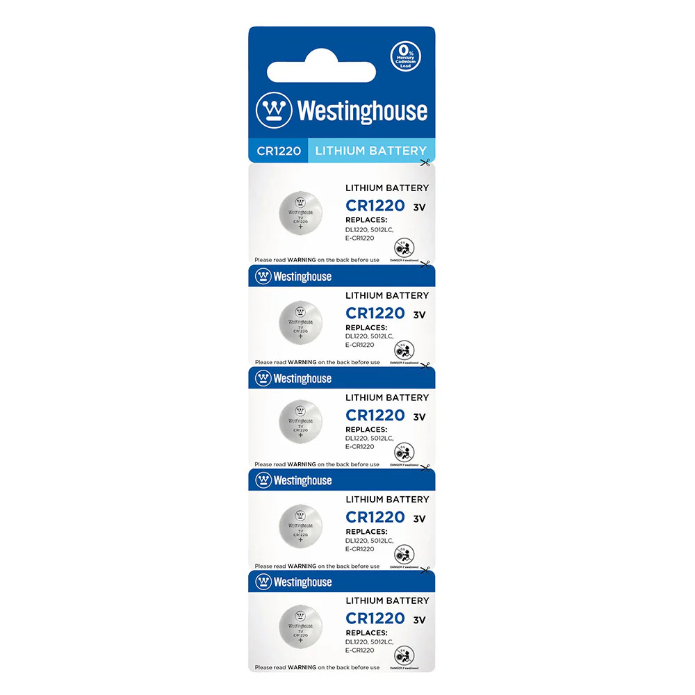 Lithium Button Cells – CR1220-BP5