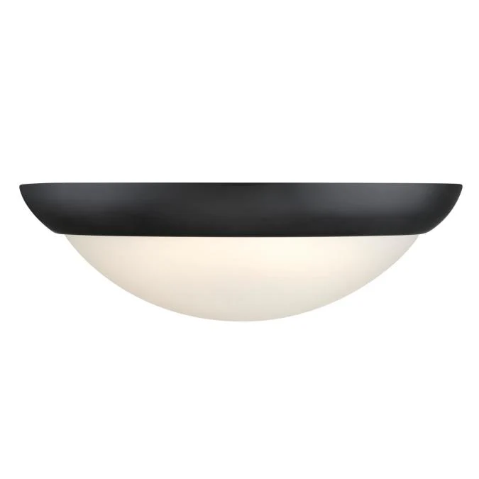 Redbank 11 inch Indoor Flush Mount Ceiling Fixture, Black-Bronze - Image 2