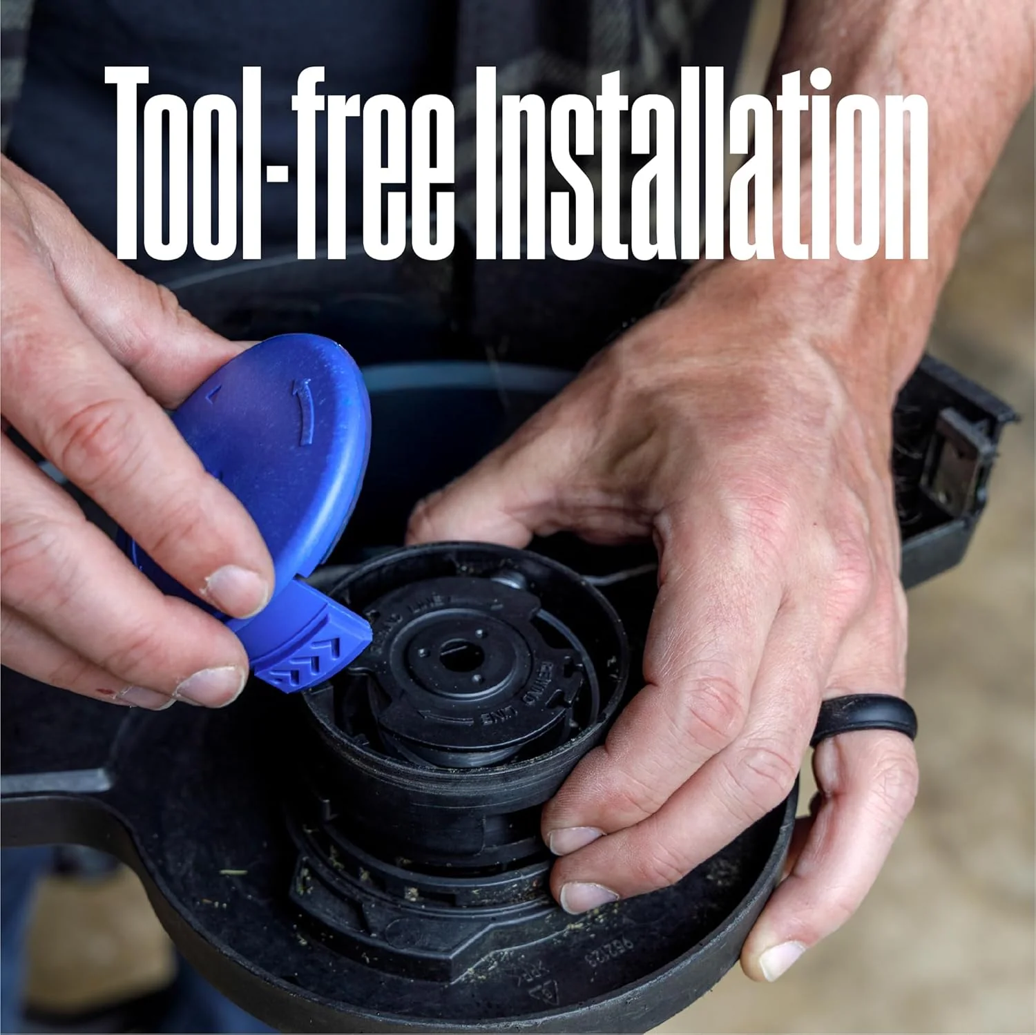 Replacement String Trimmer Spool Cap, Fits WST 20V - Image 3