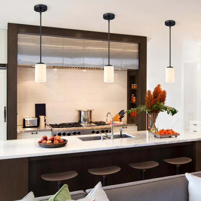 Shamus Matte Black Indoor Mini Pendant - Image 4