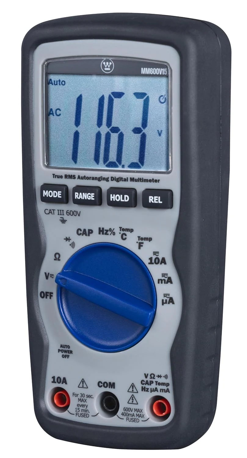 True RMS Auto ranging Multimeter with Large Screen - Image 5