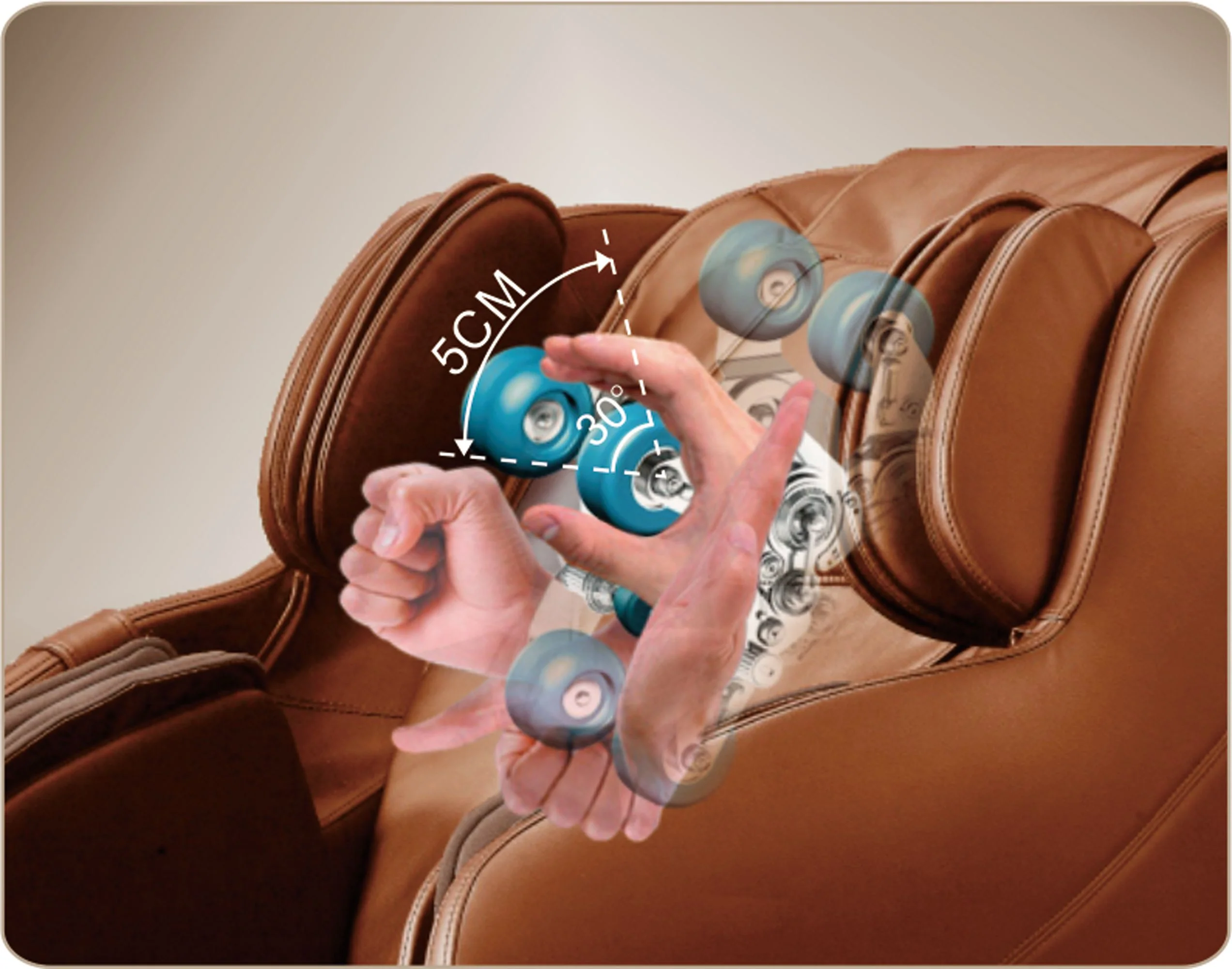 Caramel Massage Chair 3000 - Image 8