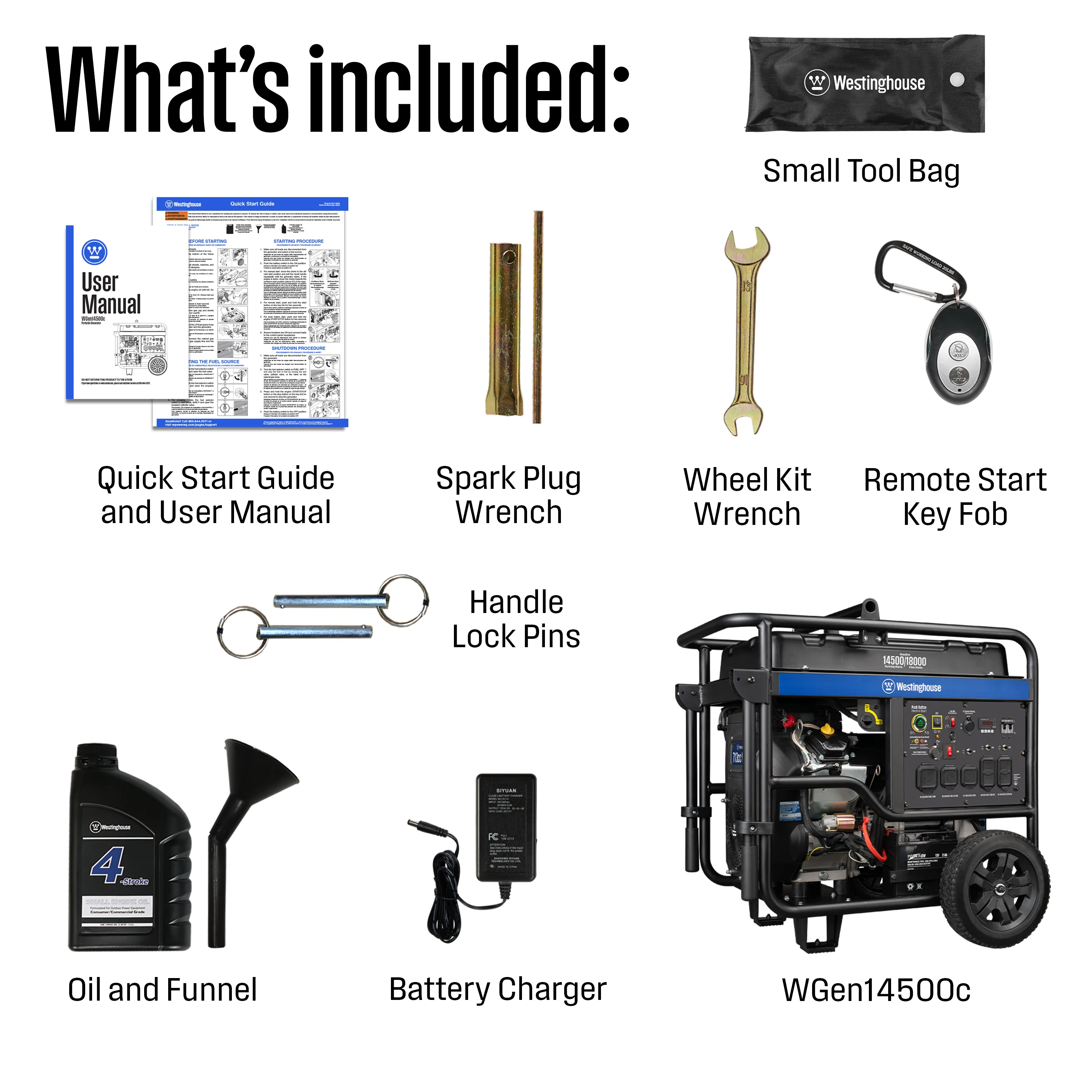WGen14500c Generator with CO Sensor - Image 5