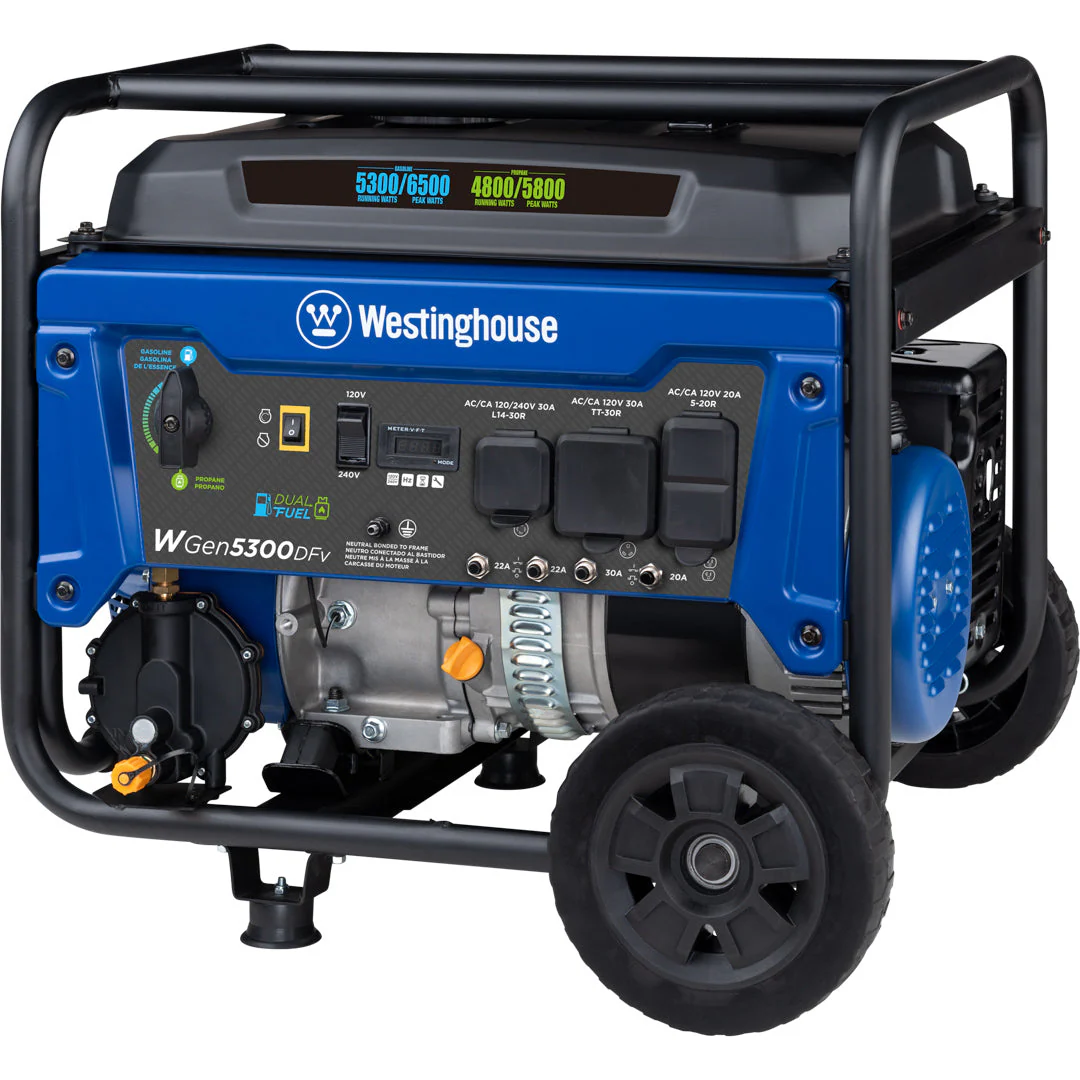 WGen5300DFv Generator - Dual Fuel - Image 7
