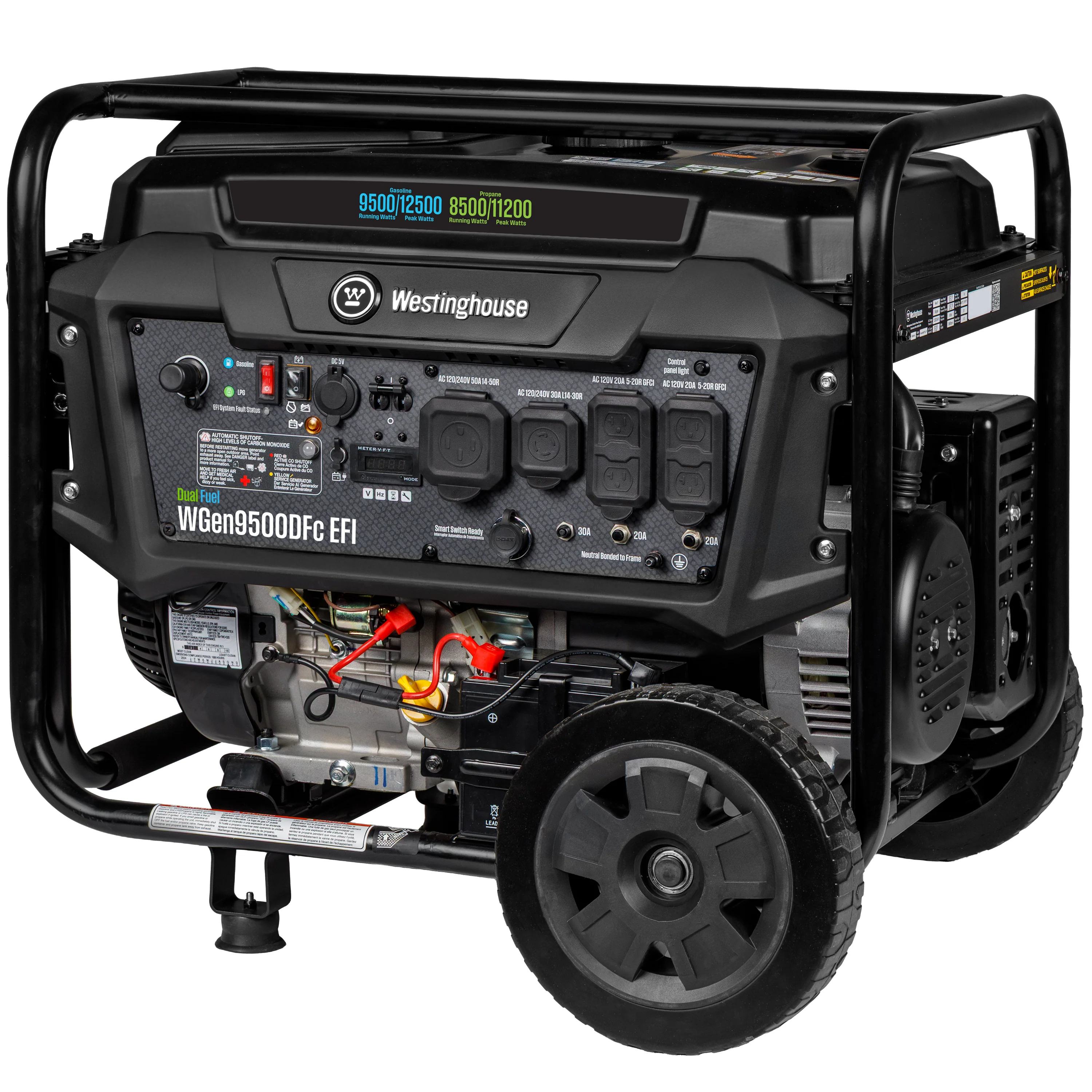 WGen9500DFc EFI - Dual Fuel with CO Sensor - Image 11