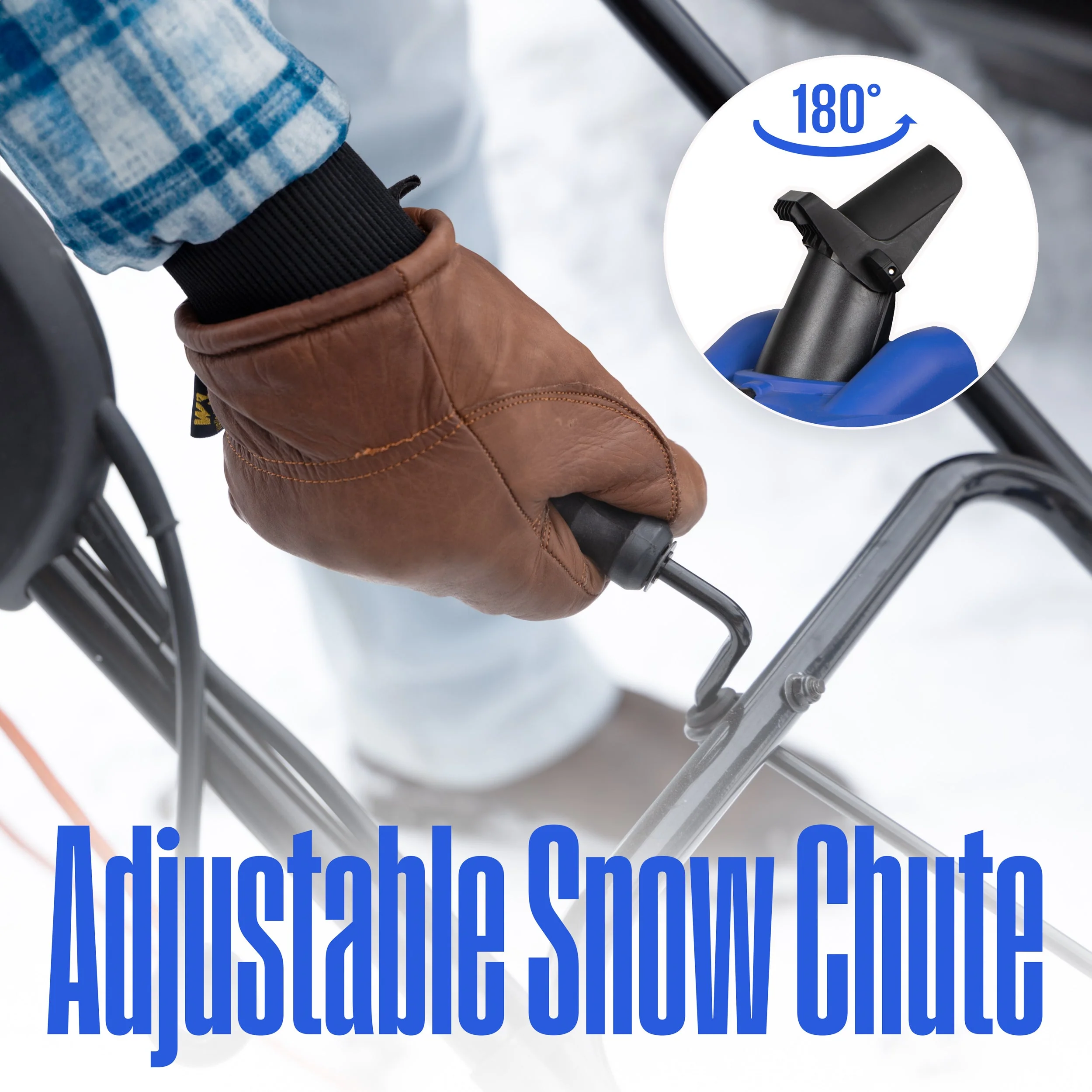 WSnow22 22" Corded Snow Blower - Image 6
